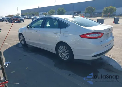 2016 Ford Fusion Hybrid Se from USA, damaged, VIN 3FA6P0LU5GR187630